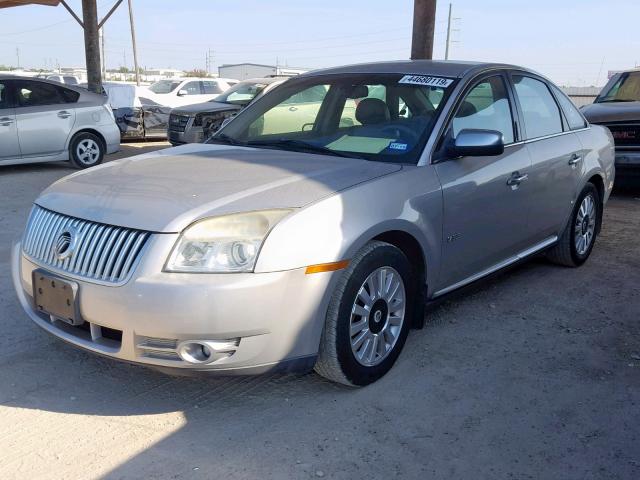 1MEHM40W48G623805 - 2008 MERCURY SABLE LUXU SILVER photo 2