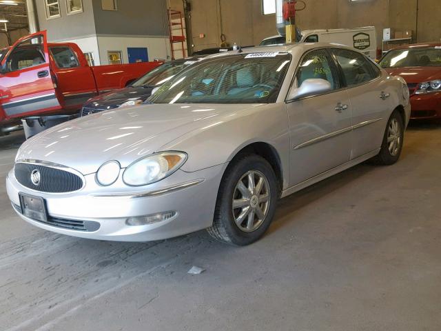 2G4WD532X51229723 - 2005 BUICK LACROSSE C SILVER photo 2