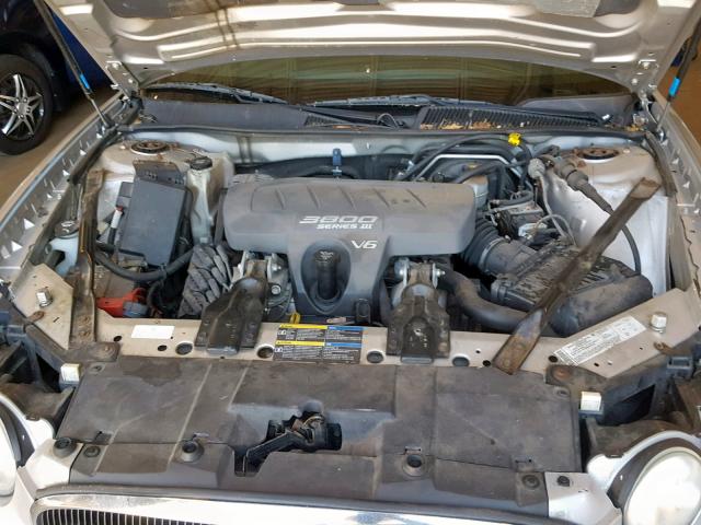 2G4WD532X51229723 - 2005 BUICK LACROSSE C SILVER photo 7