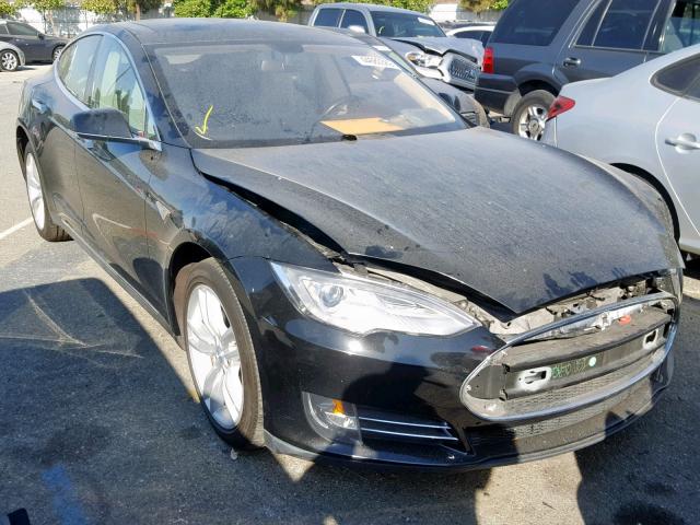 5YJSA1CN3DFP04431 - 2013 TESLA MODEL S 85 BLACK photo 1