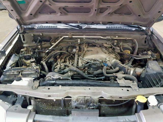 1N6ED29X33C452403 - 2003 NISSAN FRONTIER C TAN photo 7