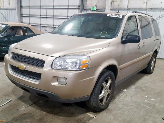 1GNDV33L96D122391 - 2006 CHEVROLET UPLANDER L 棕色 照片 2