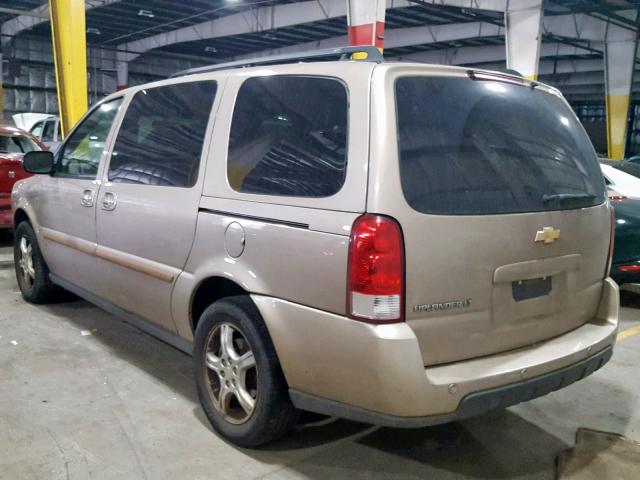 1GNDV33L96D122391 - 2006 CHEVROLET UPLANDER L 棕色 照片 3