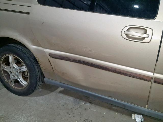 1GNDV33L96D122391 - 2006 CHEVROLET UPLANDER L 棕色 照片 9