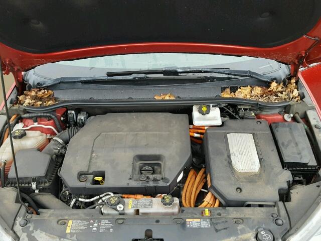 1G1RB6E49CU104170 - 2012 CHEVROLET VOLT RED photo 7