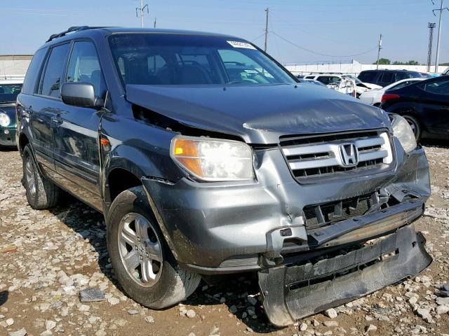 5FNYF18228B032149 - 2008 HONDA PILOT VP GRAY photo 1