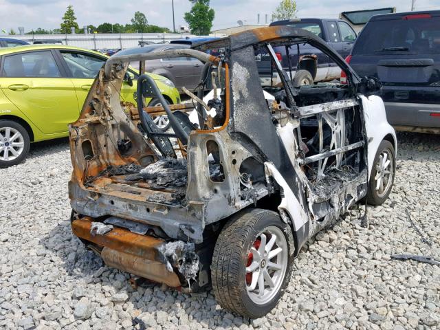 WMEEK31X38K141482 - 2008 SMART FORTWO PAS 白色 照片 4