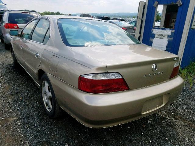 19UUA56663A066737 - 2003 ACURA 3.2TL BEIGE photo 3