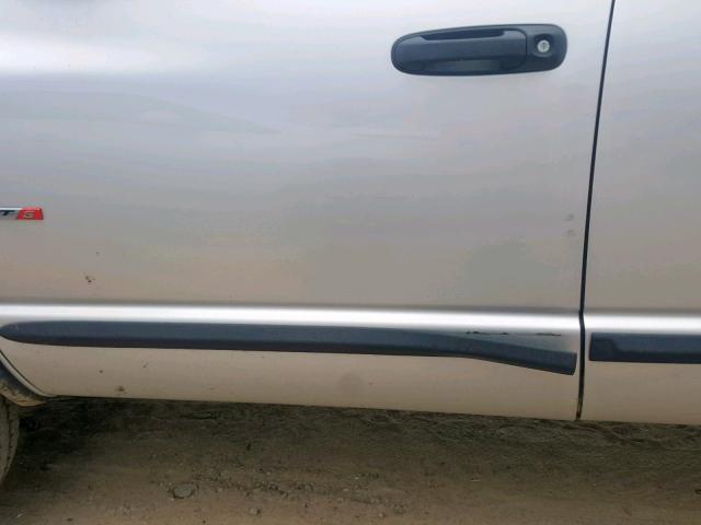 1D7KS28C26J137835 - 2006 DODGE RAM 2500 S ვერცხლისფერი ფოტო 9