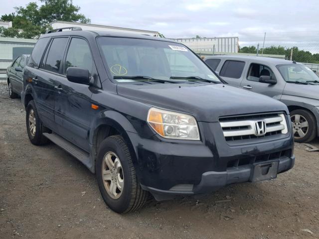 5FNYF18228B045791 - 2008 HONDA PILOT VP BLACK photo 1