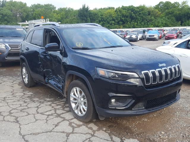 1C4PJLCB3KD175784 - 2019 JEEP CHEROKEE L BLACK photo 1