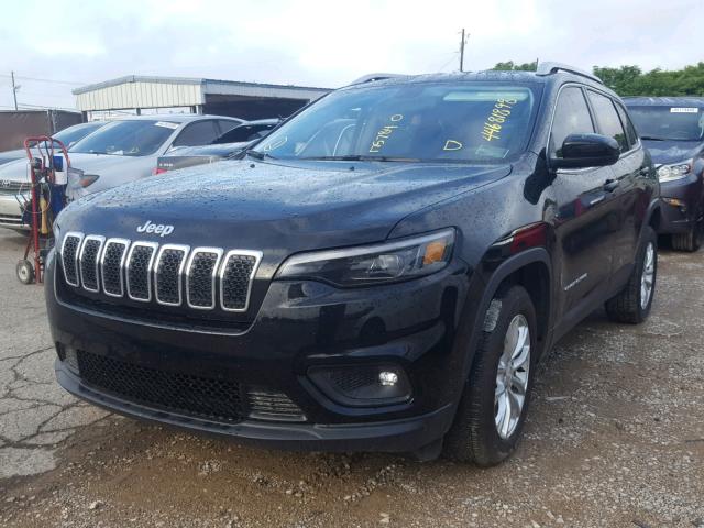 1C4PJLCB3KD175784 - 2019 JEEP CHEROKEE L BLACK photo 2