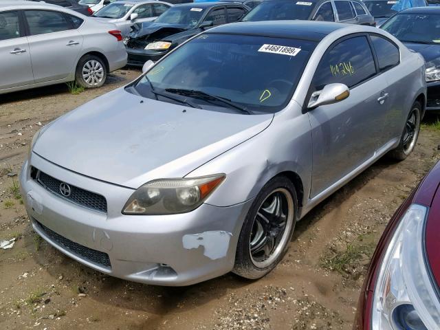 JTKDE167360066802 - 2006 TOYOTA SCION TC ვერცხლისფერი ფოტო 2