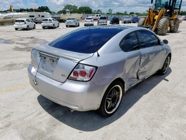 JTKDE167360066802 - 2006 TOYOTA SCION TC ვერცხლისფერი ფოტო 4