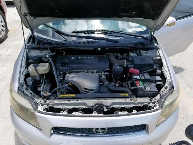 JTKDE167360066802 - 2006 TOYOTA SCION TC ვერცხლისფერი ფოტო 7