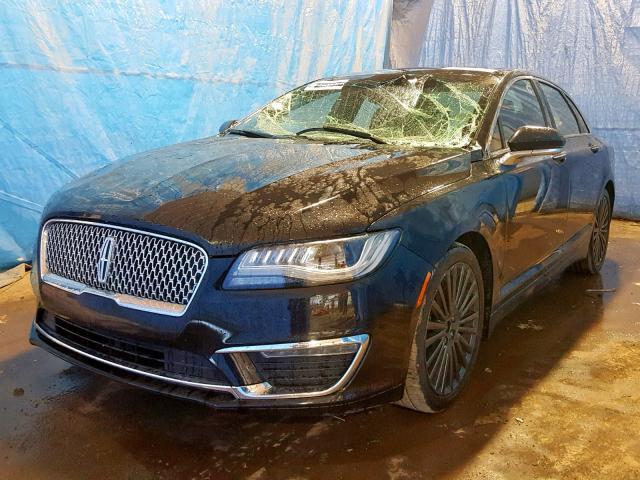 3LN6L5E91JR600092 - 2018 LINCOLN MKZ RESERV BLACK photo 2