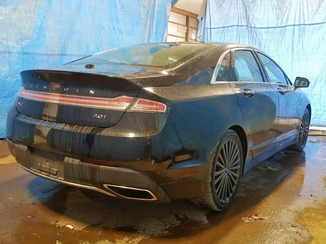 3LN6L5E91JR600092 - 2018 LINCOLN MKZ RESERV BLACK photo 4