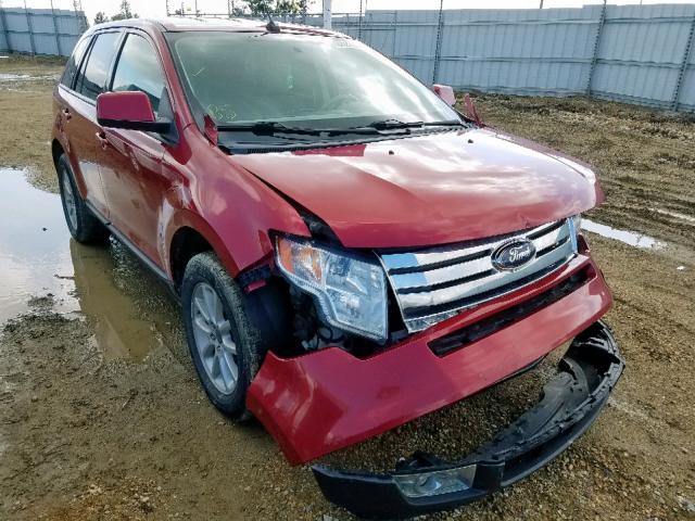 2FMDK48C97BB06274 - 2007 FORD EDGE SEL RED photo 1