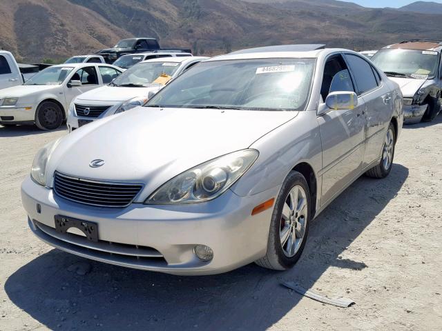 JTHBA30GX55121860 - 2005 LEXUS ES 330 SILVER photo 2