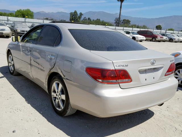 JTHBA30GX55121860 - 2005 LEXUS ES 330 SILVER photo 3