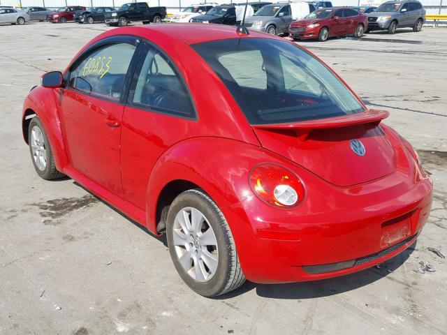 3VWRW31C68M507653 - 2008 VOLKSWAGEN NEW BEETLE Qırmızı foto 3