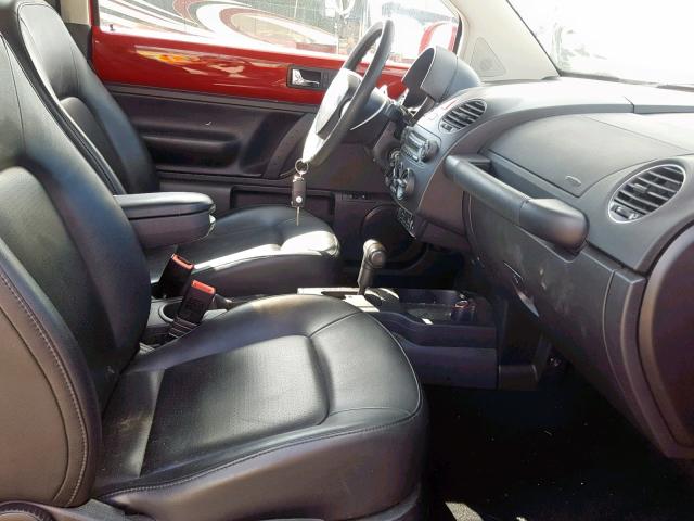 3VWRW31C68M507653 - 2008 VOLKSWAGEN NEW BEETLE Qırmızı foto 5