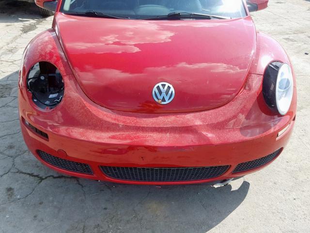 3VWRW31C68M507653 - 2008 VOLKSWAGEN NEW BEETLE Qırmızı foto 9