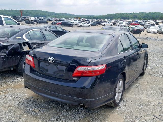 4T1BK46K37U539200 - 2007 TOYOTA CAMRY NEW BLACK photo 4