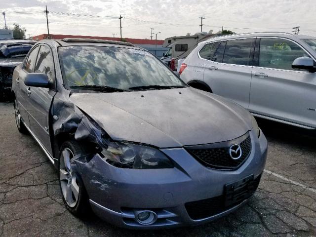 JM1BK123841176486 - 2004 MAZDA 3 S SILVER photo 1