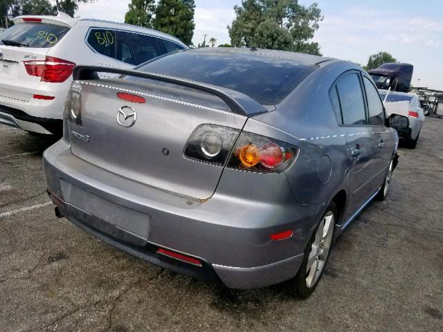 JM1BK123841176486 - 2004 MAZDA 3 S SILVER photo 4