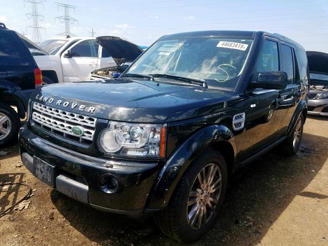 SALAK2D47BA568484 - 2011 LAND ROVER LR4 HSE LU BLACK photo 2