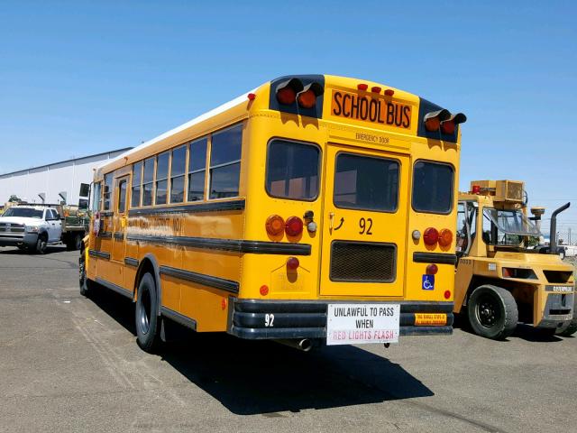 4DRBRAAL64B967876 - 2004 IC CORPORATION 3000 ყვითელი ფოტო 3