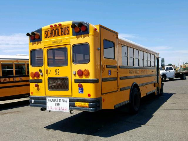 4DRBRAAL64B967876 - 2004 IC CORPORATION 3000 ყვითელი ფოტო 4