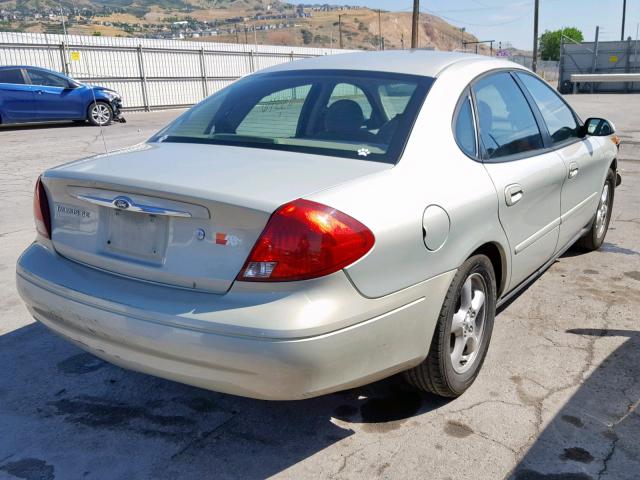 1FAFP53U53A106191 - 2003 FORD TAURUS SE TAN photo 4