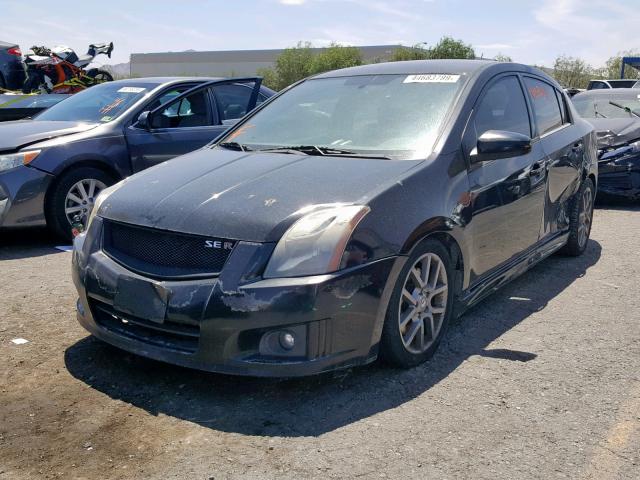 3N1CB6APXAL665159 - 2010 NISSAN SENTRA SE- BLACK photo 2