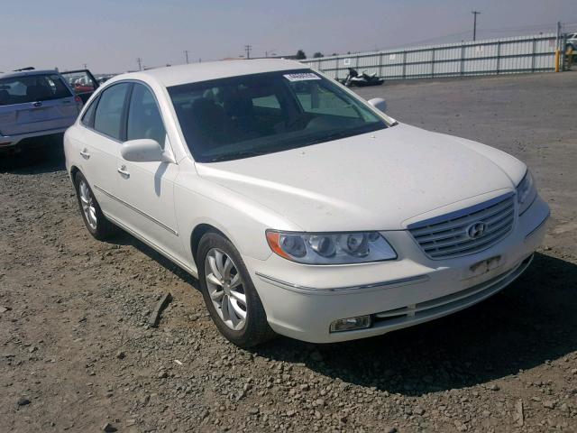 KMHFC46F66A113468 - 2006 HYUNDAI AZERA SE WHITE photo 1