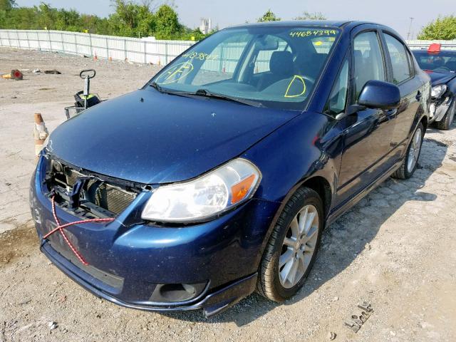 JS2YC415185103847 - 2008 SUZUKI SX4 CONVEN BLUE photo 2