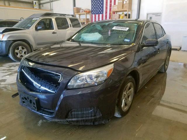 1G11C5SA7DF293101 - 2013 CHEVROLET MALIBU 1LT GRAY photo 2