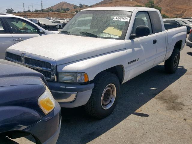 1B7KC23Z61J577679 - 2001 DODGE RAM 2500 WHITE photo 2