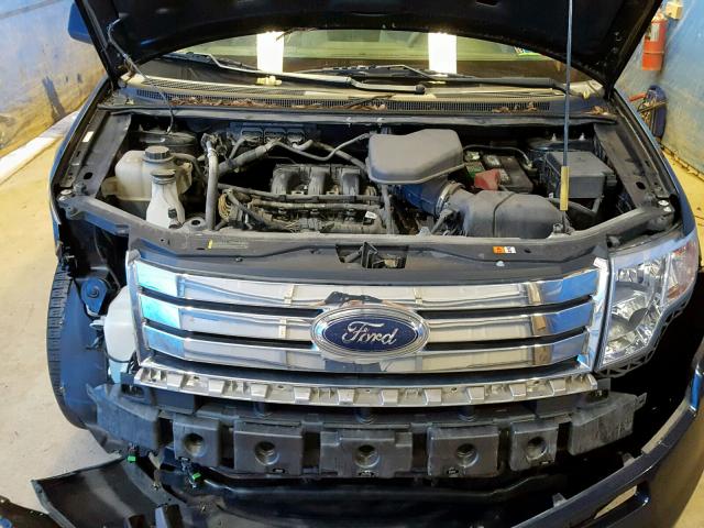 2FMDK3JC9ABA69934 - 2010 FORD EDGE SEL BLUE photo 7