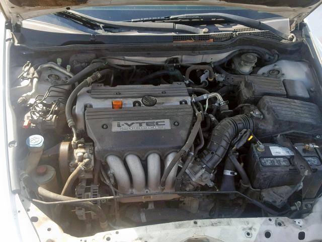 1HGCM56867A043985 - 2007 HONDA ACCORD EX WHITE photo 7