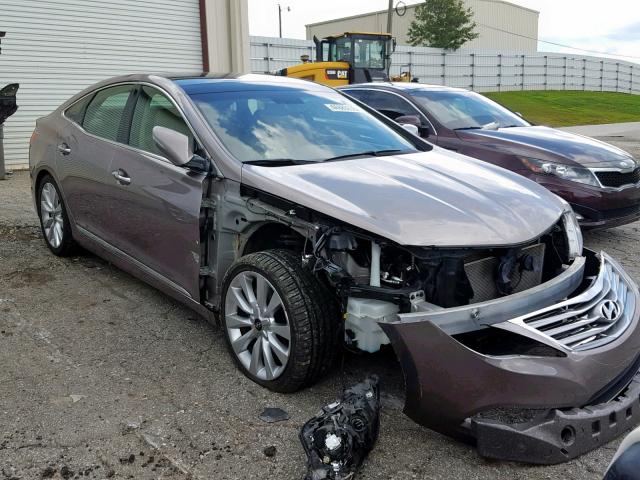 KMHFH4JG5DA310825 - 2013 HYUNDAI AZERA GLS BROWN photo 1