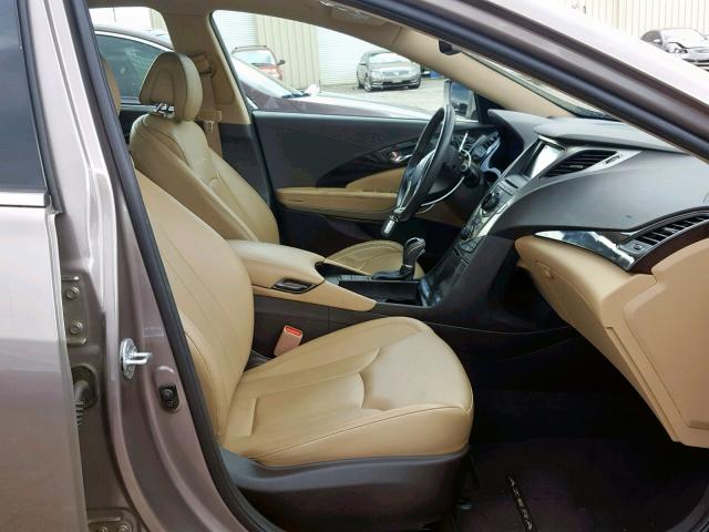 KMHFH4JG5DA310825 - 2013 HYUNDAI AZERA GLS BROWN photo 5