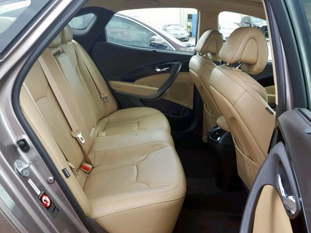 KMHFH4JG5DA310825 - 2013 HYUNDAI AZERA GLS BROWN photo 6