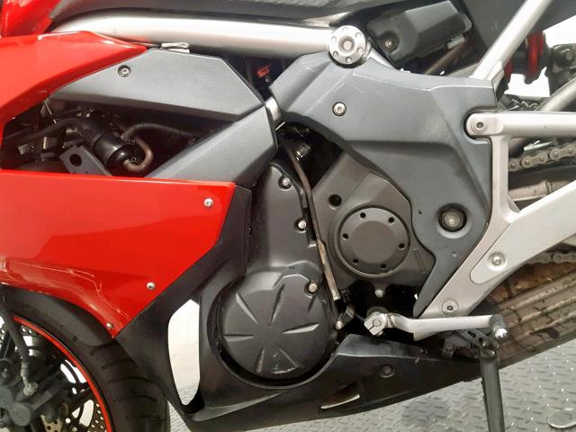 JKAEXEC189DA23757 - 2009 KAWASAKI EX650 C 红色 照片 6