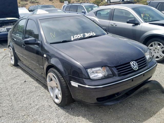 3VWSE69M74M133308 - 2004 VOLKSWAGEN JETTA GLS BLACK photo 1