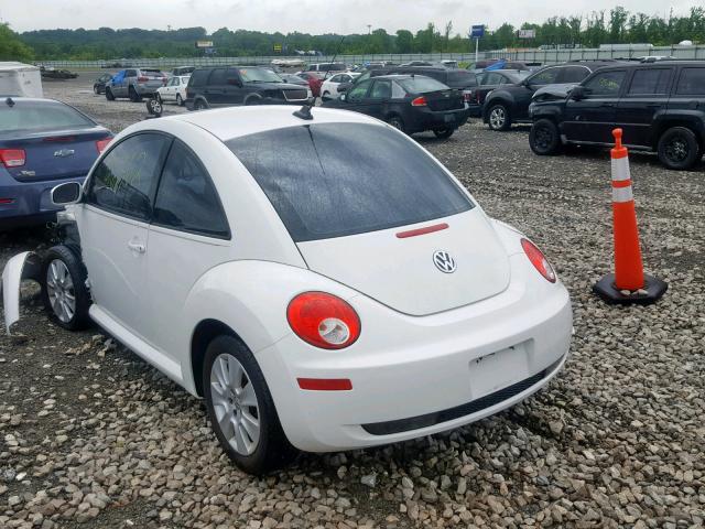 3VWRW31C69M504348 - 2009 VOLKSWAGEN NEW BEETLE Weiß Foto 3