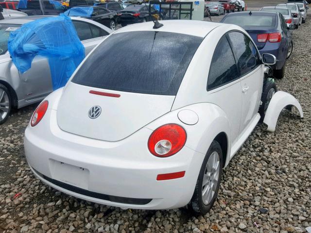 3VWRW31C69M504348 - 2009 VOLKSWAGEN NEW BEETLE Weiß Foto 4