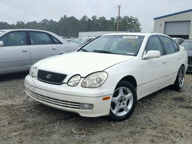 JT8BD68S2X0047707 - 1999 LEXUS GS 300 WHITE photo 2