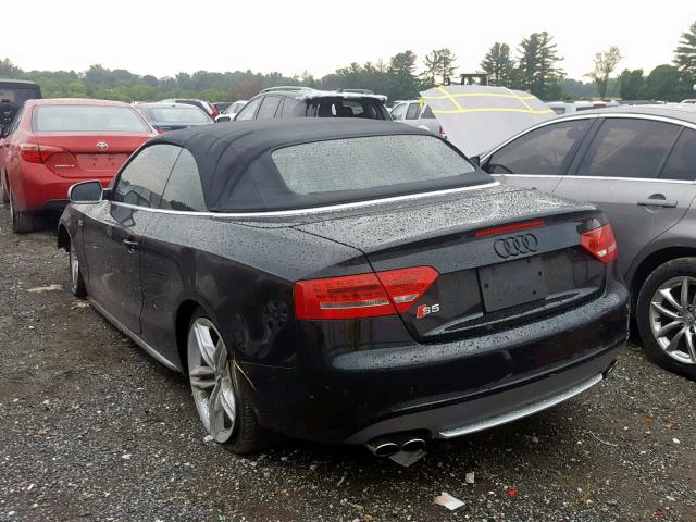 WAUVGAFH5AN017687 - 2010 AUDI S5 PRESTIG BLACK photo 3